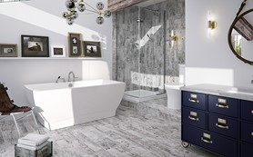 Mismatched bathroom features - how to coordinate